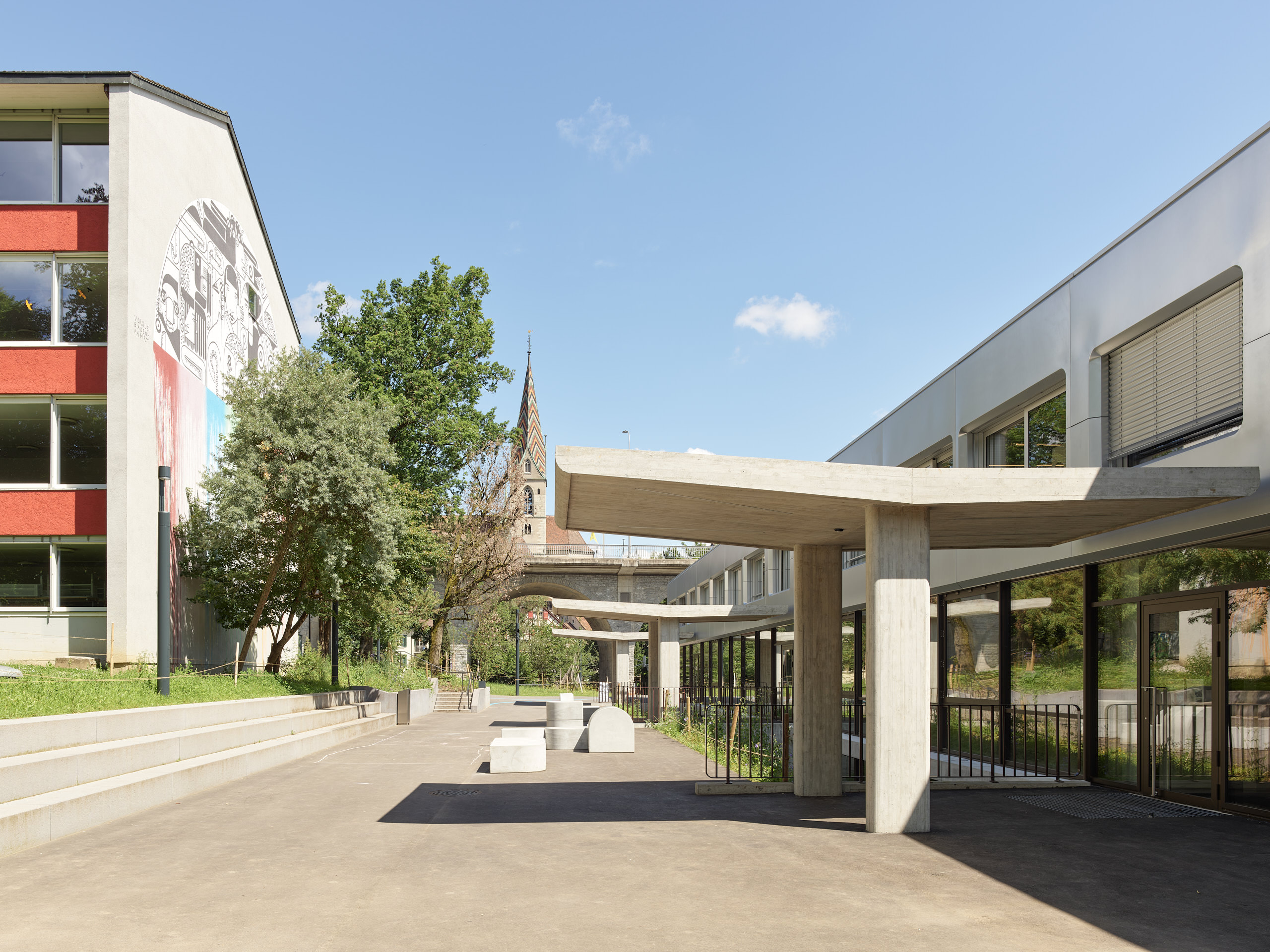 Schulhaus Pfaffechappe, Baden